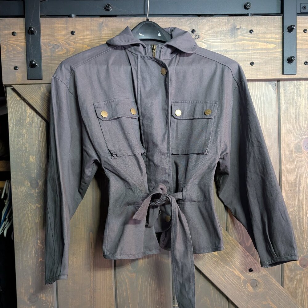 Ophelia Roe size L brown/grey lightweight jacket